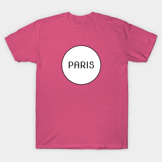 PARIS FRANCE T-Shirt by brightnomad